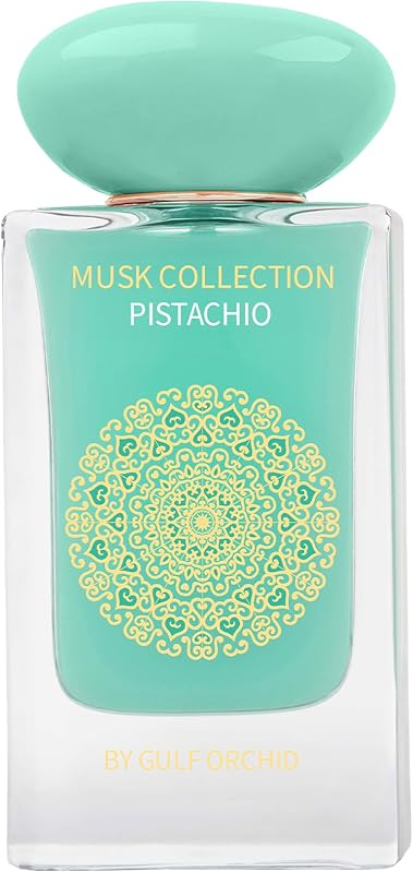 Gulf Orchid MUSK TAHARA PISTACHIO Eau de Parfum 60 ml - Oriental Sweet Unisex Fragrance - Long Lasting Sweet M
