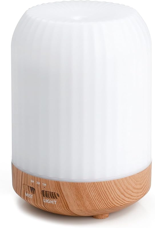 Romon Essential Oil Diffuser, 250 ml Aroma Diffuser, Ultrasonic Electric Essential Oil Diffuser with 7 Colours