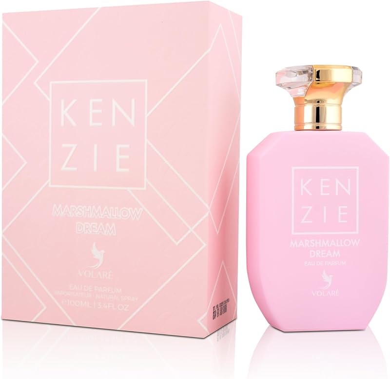 KENZIE Marshmallow Dream by Volare, Eau de Parfum for Women, 100 ml, Sweet and Sweet Fragrance with Marshmallo