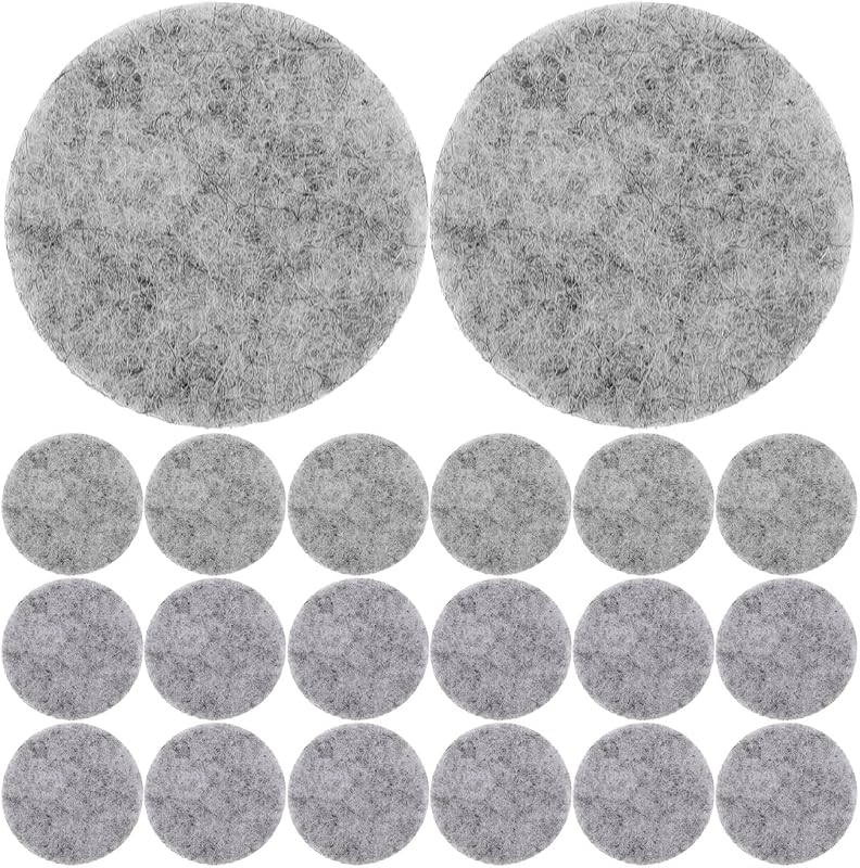 VALICLUD 100 Pieces Cotton Aromatic Essential Oil Diffuser Refill 0.91 Inch for Pendant Diffuser Fragrance Hom