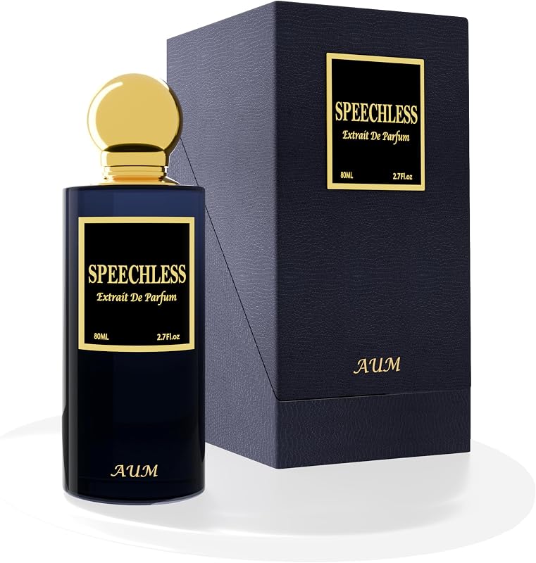 AUM Speechless - Extrait de parfum luxueux unisexe 80 ml | Agrumes, jasmin et bois de santal | Parfum de niche