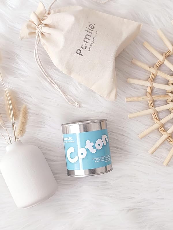 Cotton Scented Candle 227g – Pomlie