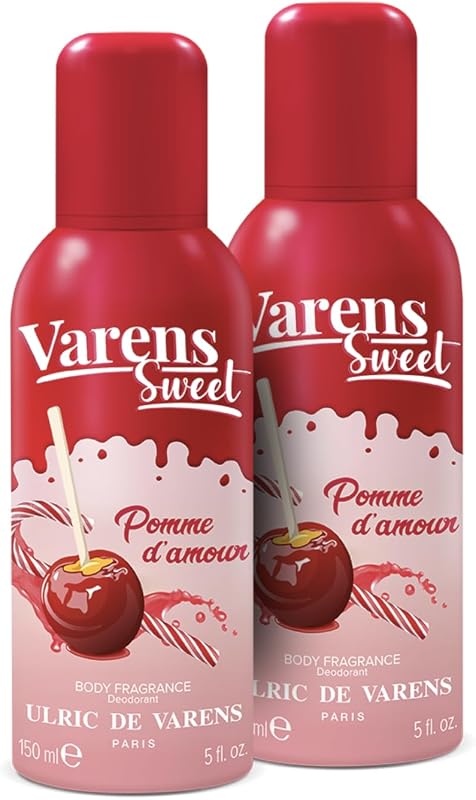 ULRIC DE VARENS - Body Fragrance Varens Sweet Pomme D'Amour - Gourmand, Fruity, Apple - Women's Perfume & Deod