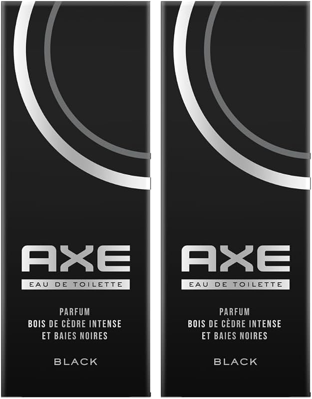 AXE - Black Eau de Toilette - Effectiveness and freshness 24h - Energizing fragrance with intense cedarwood an