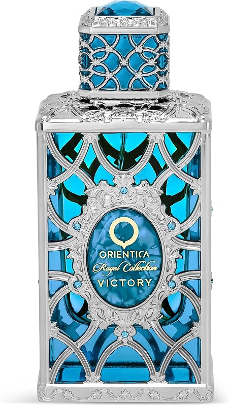 ORIENTICA Royal Collection Victory Eau de parfum 80 ml – Épicé, boisé, ambre, safran, cassis, cardamome, rose,