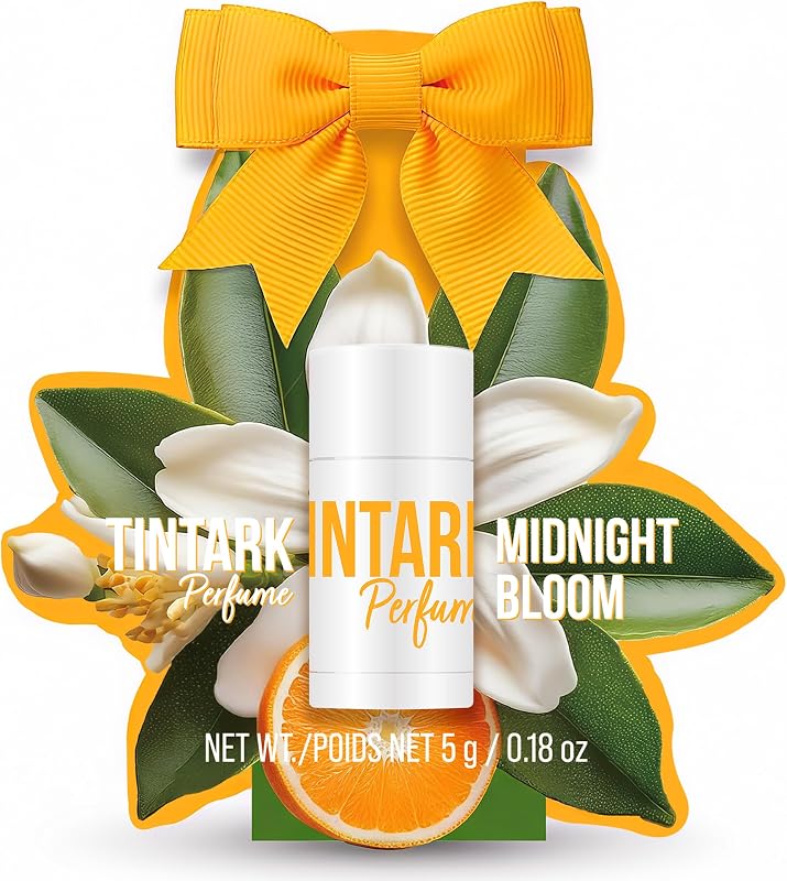 TINTARK Mini Parfum Solide Stick – Ambre Vanille Eau de Parfum – Café, Jasmin & Vanille – Baume de Parfum Long