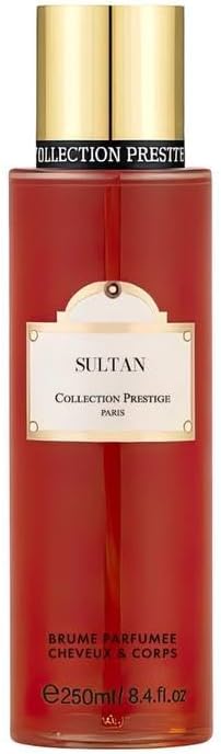 CP Prestige Sultan Fragrance Mist – 250 ml – White Musk, Sandalwood & Oud – Unisex Body & Hair Mist – Sensual,