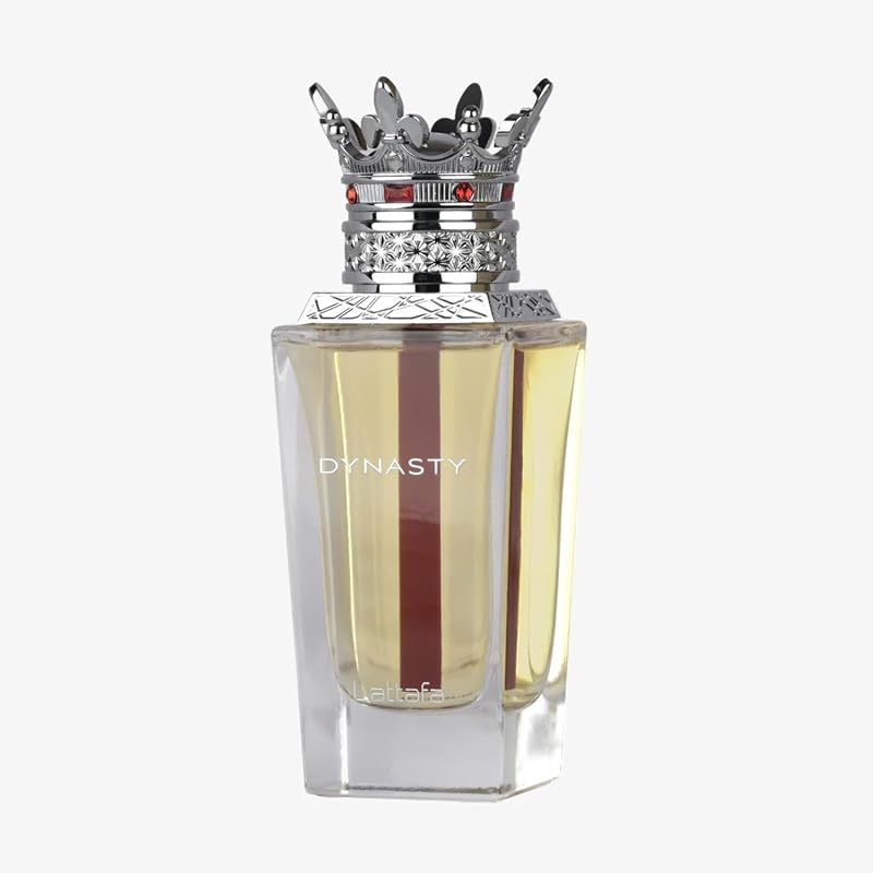 Lattafa Dynasty Fresh Spicy Woody Aromatic Eau de Toilette Spray Long Lasting Fragrance for Unisex 9.5 g / 100