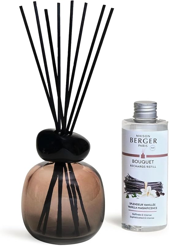 MAISON BERGER Scented Bouquet Mineral Beige Splendour Vanilla 180 ml | Scented bouquet Splendeur Vanilla in be