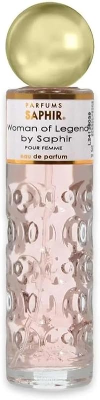 SAPPHIRE PERFUMES Frasco 1 fl oz Saphir Sra Woman Of Legend Eau De Parfum For Women, Elegant Daily Fragrance, 