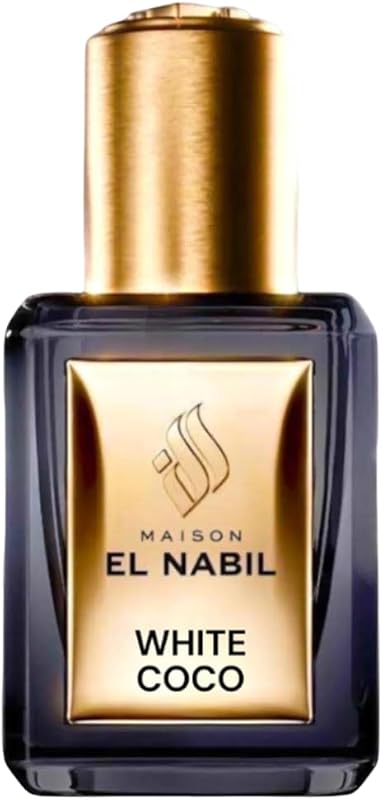 El-Nabil Perfume Oil 5ml Musk Misk Musk Perfume for Men and Women (White Coco)