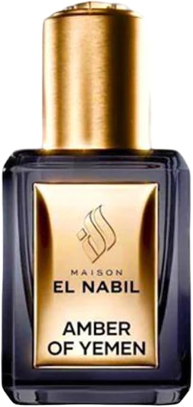 El-Nabil Misk Musk Musk Fragrance Oil for Men and Women (Amber of Yemen) 5ml