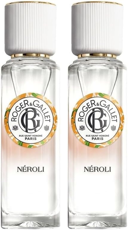 Roger & Gallet Néroli Nourishing Scented Water 30 ml - Immortelle Orange Blossom - 90% Natural Ingredients (Pa