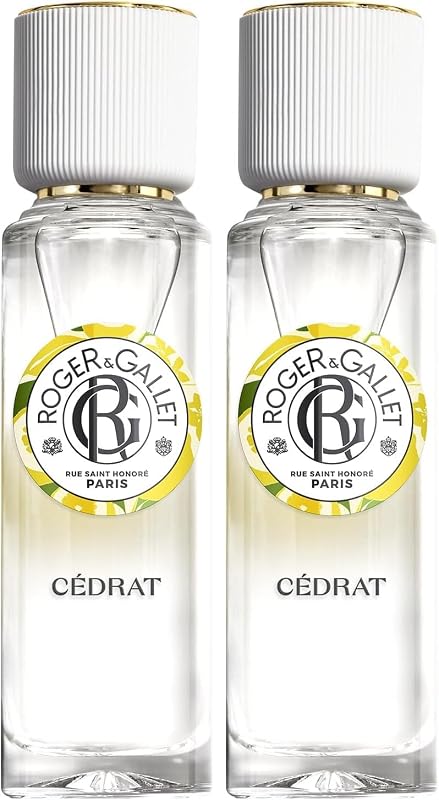 Roger & Gallet - Bienfaisante Eau Parfumante Cedrat 30 ml - Cardamom Cédrat - Guaiac Wood - 92% Natural Ingred