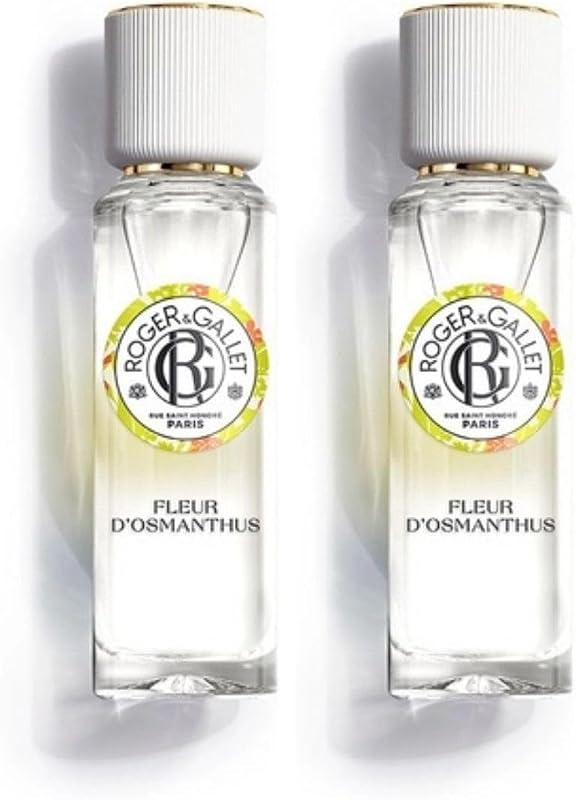 Roger & Gallet Osmanthus Flower Beneficial Fragrance Water 30 ml - Osmanthus Benzoin - 94% Natural Ingredients