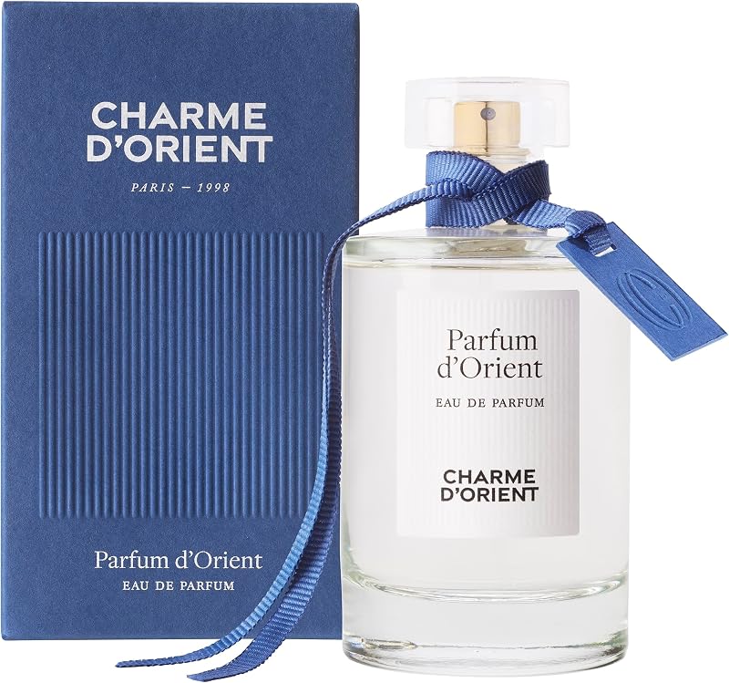 Charme d'Orient Parfum d'Orient, Sensual Eau de Parfum with Jasmine and Orange Blossom, Made in France, 100 ml