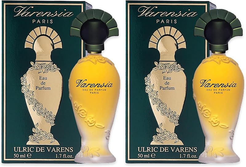 ULRIC DE VARENS - Varensia Eau de Parfum - Floral, Fruity, Chypre - Women's Perfume - Spray - Made in France -