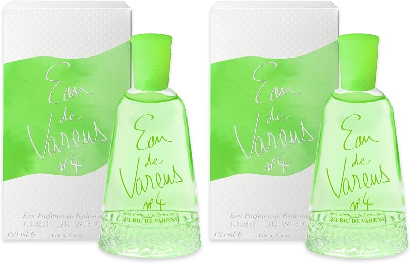 ULRIC DE VARENS - Eau de Varens N°4 - With Case - Citrus, Fleuri - Women's & Men's Perfume - Moisturizing Perf