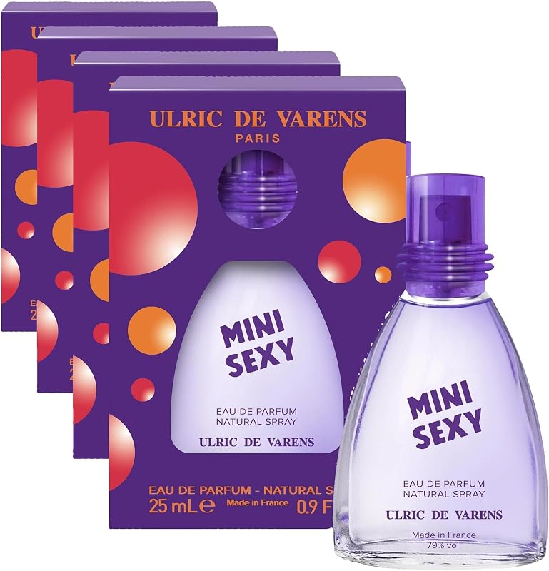ULRIC DE VARENS - Mini Sexy Eau de Parfum - Floriental Et Gourmand - Women's Perfume - Spray - Made in France 