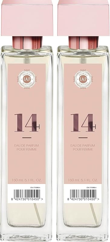IAP Pharma Parfums Nº 14 Women's Floral Eau de Parfum Spray 150 ml (Pack of 2)
