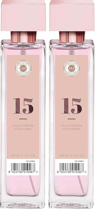 IAP Pharma Parfums Nº 15 Women's Floral Eau de Parfum Spray 150 ml (Pack of 2)