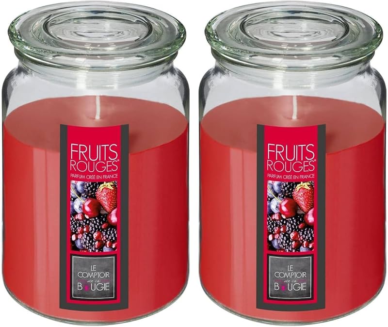 Atmosphera Scented Candle, Red Fruit, 18 oz (Pack of 2)
