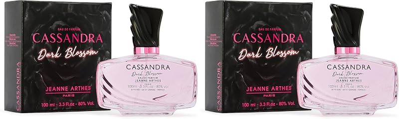 JEANNE ARTHES - Women's Perfume Cassandra Dark Blossom - Eau de Parfum - Spray Bottle 100 ml - Made in France 