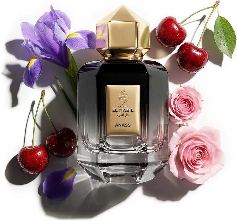 Maison El Nabil - ANASS - Dubai Unisex Eau de Parfum for Men and Women - 65 ml - Fruity, Floral, Hypnotic Frag