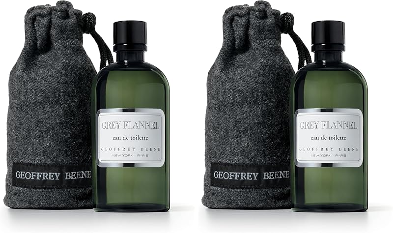 Geoffrey Beene, Grey Flannel, Eau de Toilette Spray for Men, Woody and Oriental Scent, Unique Green Chypree Fr