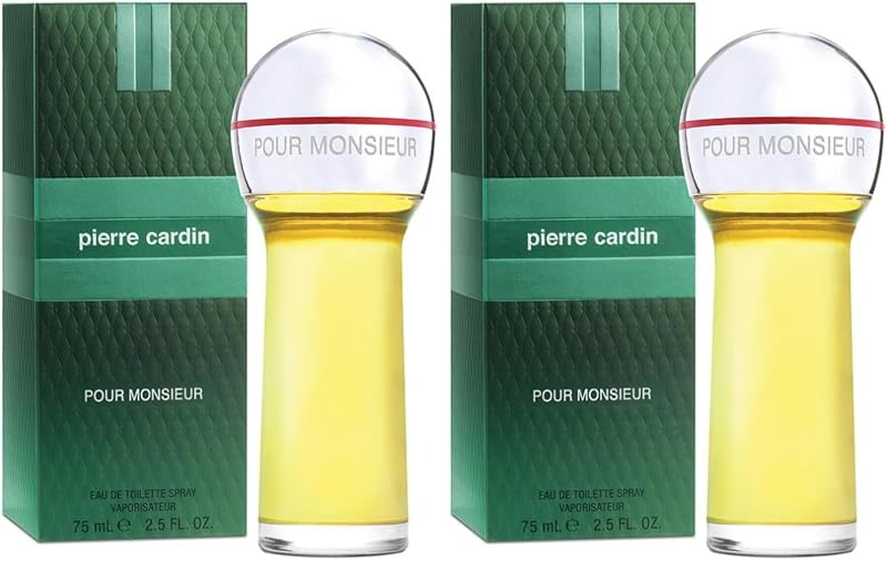 Pierre Cardin - Eau de Toilette Pour Monsieur - Classic and Refined Spicy Woody Fragrance - Notes of Bergamot 