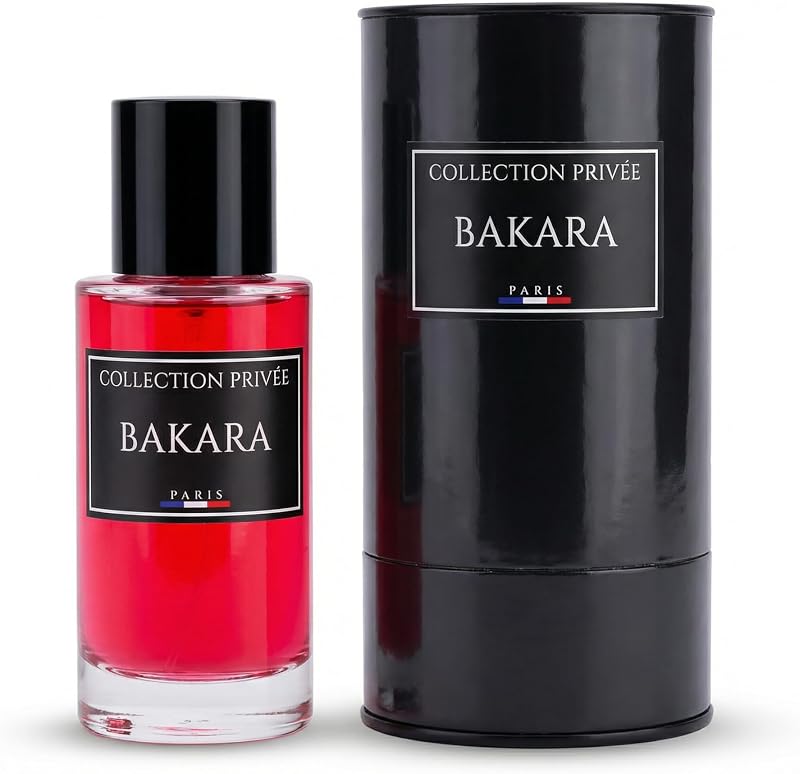 Collection Privée Bakara Paris Eau de Parfum Mixte, Oriental Intense, Red Bottle, Elegant Black Case