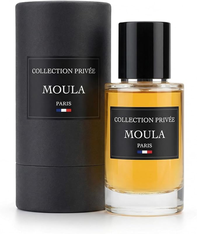 MOULA Paris Private Collection Eau de Parfum, 50 ml, Oriental Woody Amber, Long Lasting, Gift Idea for Men and