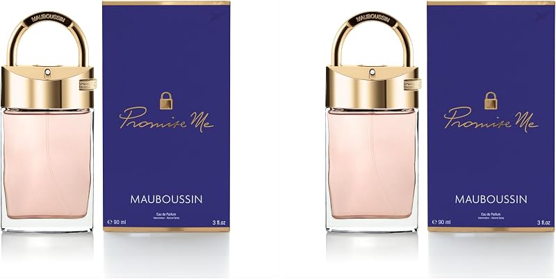 Mauboussin - Promise Me 90 ml - Women's Eau de Parfum - Chypre & Modern Fragrance (Pack of 2)