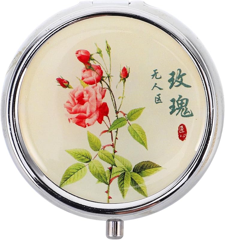 Angoily Parfum Solide Rose 12G Compact pour Femme Usage Corporel Aromathérapie Portable Voyage