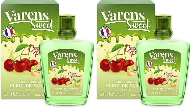 ULRIC DE VARENS - Varens Sweet Cherry Pistachio Eau de Parfum - Fruity, Gourmand - Women's Perfume - Spray - M